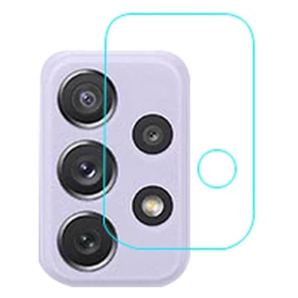 3-PACK Galaxy A72 HD-kirkas ultraohut kameran linssisuojus