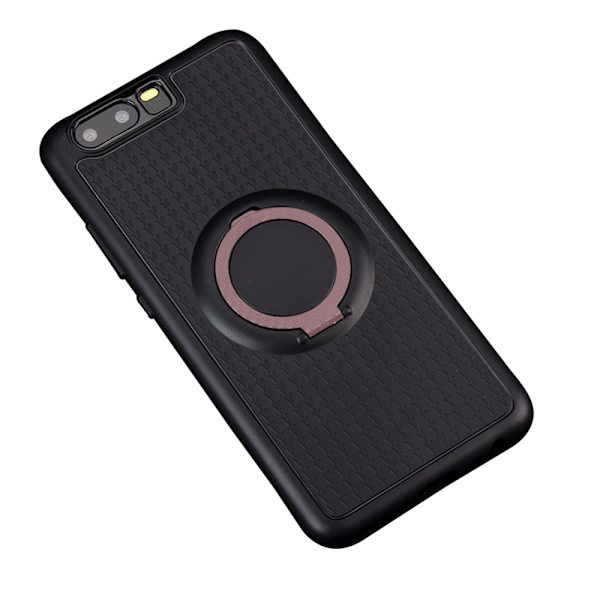 Skal med Ringh�llare fr�n FLOVEME f�r Huawei P10 Röd