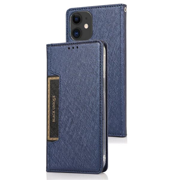 iPhone 12 Mini - Professionelt stilfuldt Floveme pungetui Blå