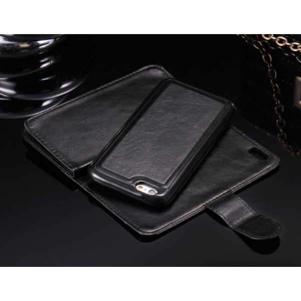 Elegant praktisk 9-korts lommebokdeksel til iPhone 7 PLUS Turkos