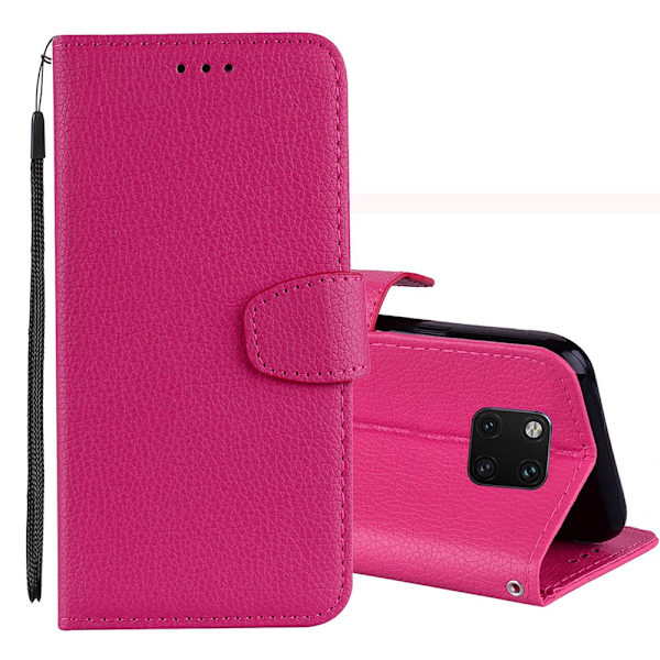 NKOBEE Stilsäkert Plånboksfodral - Huawei Mate 20 Pro Rosa