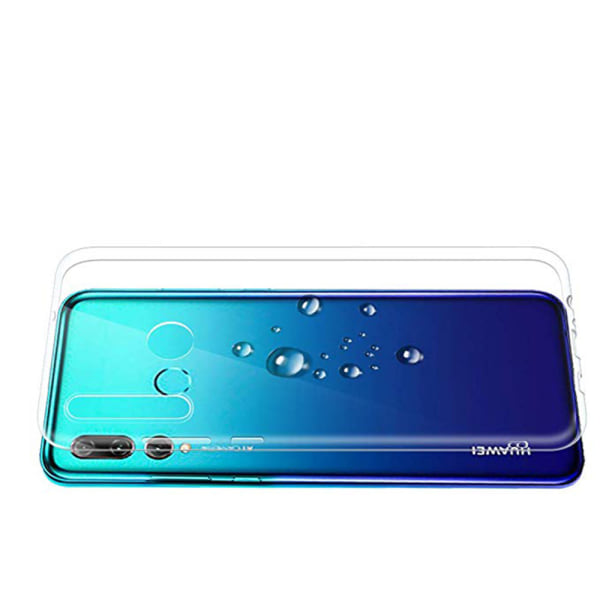 Huawei Honor 20 Lite - Beskyttende Floveme silikondeksel Transparent/Genomskinlig