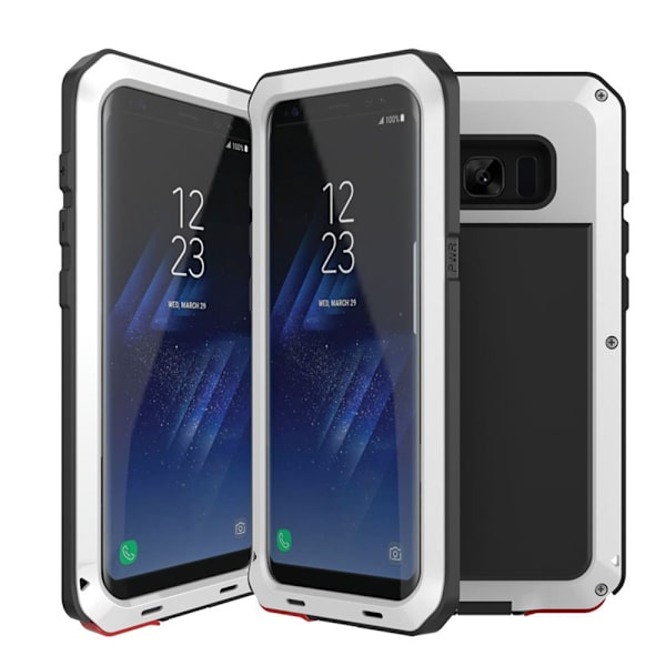 Samsung Galaxy S8 - Heavy Duty Skyddande skal Röd