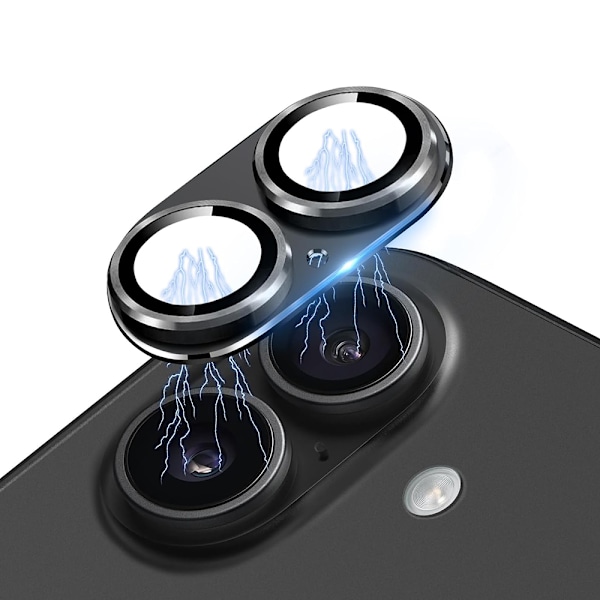 iPhone 16/16 Plus Kameralinsskydd 2.5D HD-Clear