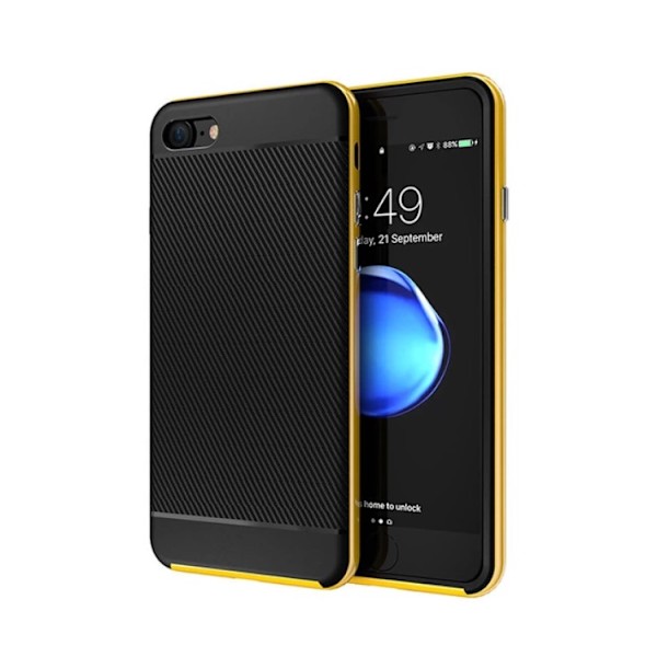 FLOVEME's NANO-HYBRID-Stötdämpande skal för IPHONE 6/6S PLUS Blå