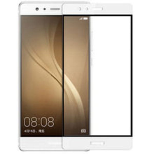 P9+ 2-PACK Skärmskydd Carbon 9H 0,3mm Screen-Fit HD-Clear Svart