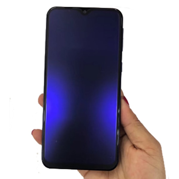 A71 2.5D Anti Blue-Ray Anti-Fingerprints 2-PACK skjermbeskytter Transparent/Genomskinlig