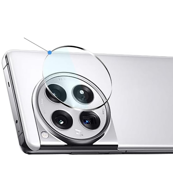 Oneplus 12 Kameralinsskydd Transparent/Clear 0,2mm