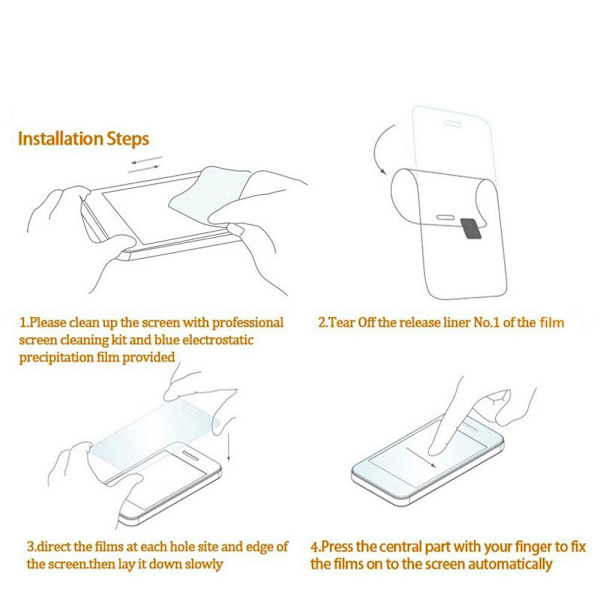 Samsung Galaxy A40 2.5D Anti-Fingerprints Skärmskydd 0,3mm Transparent/Genomskinlig