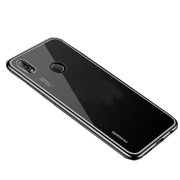 Professionellt Skyddsskal i Silikon - Huawei Y6 2019 Silver Silver