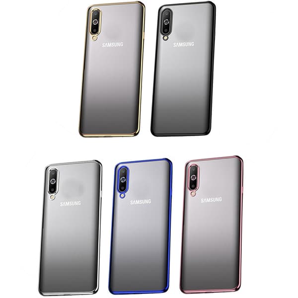 Stilrent Skyddsskal - Samsung Galaxy A70 Roséguld