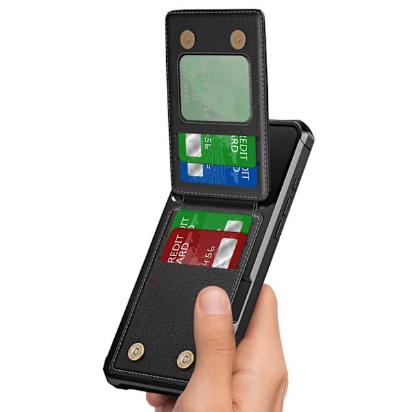 iPhone 13 Pro Max Plånboksfodral - Slimmat Design och Full Skydd