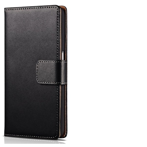 Elegant Fodral i Läder för iPhone X/XS Röd
