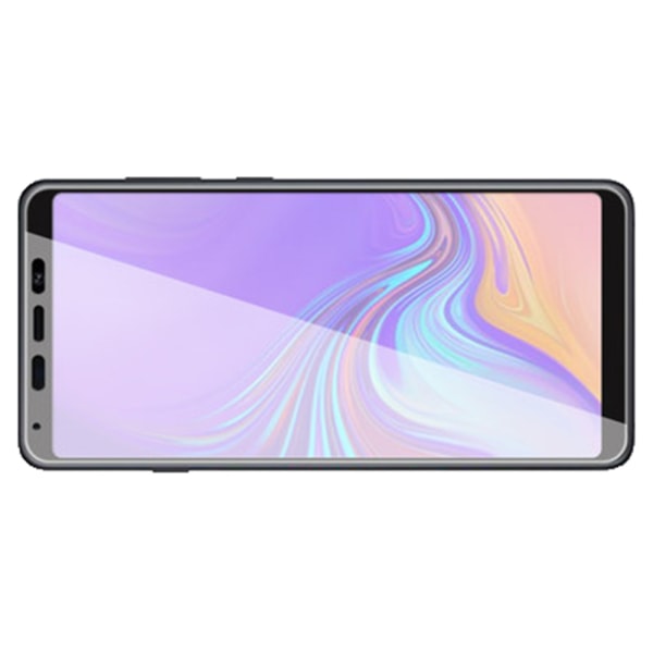 2-PAKK skjermbeskytter 2,5D HD 0,3 mm Samsung Galaxy A9 2018 Svart