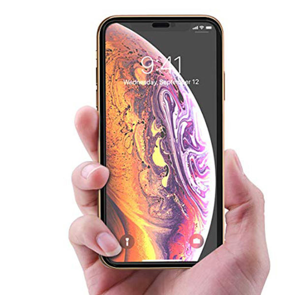 iPhone 11/ XR Skärmskydd 2.5D Ram 9H HD-Clear Screen-Fit Black