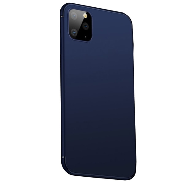 iPhone 11 Pro - Stilrent Skyddande Silikonskal Mörkblå