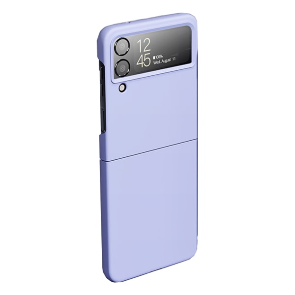 Iskuja vaimentava mattakova PC-kotelo Samsung Galaxy Z Flip 4:lle Purple