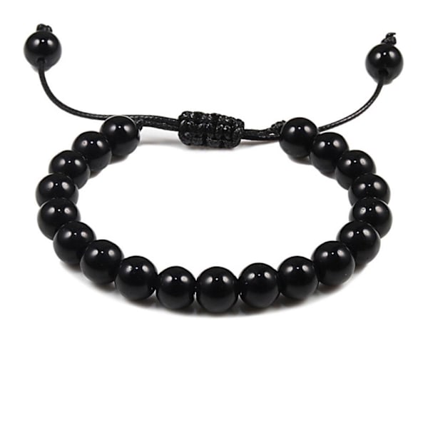 Stilsäkert Hållbart Stenkulors Armband Black Pine Red