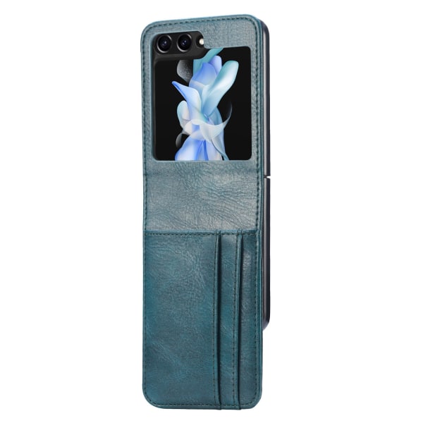 Galaxy Z Flip 5 5G - Pung etui med kortplads Marine blue