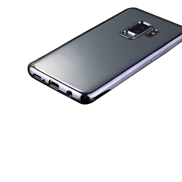 Samsung Galaxy S9Plus - Sähköpinnoitettu silikonikuori Grå