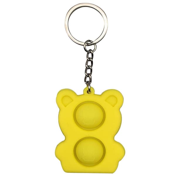 Mjuk Teddybj�rn Fidget Toy / Pop It / Simple Dimple Grön