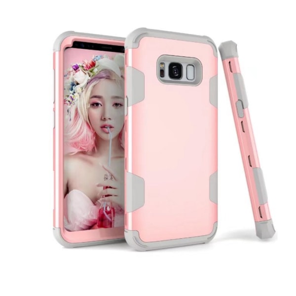 Smart Skal till Samsung Galaxy S8+ Roséguld/Grå