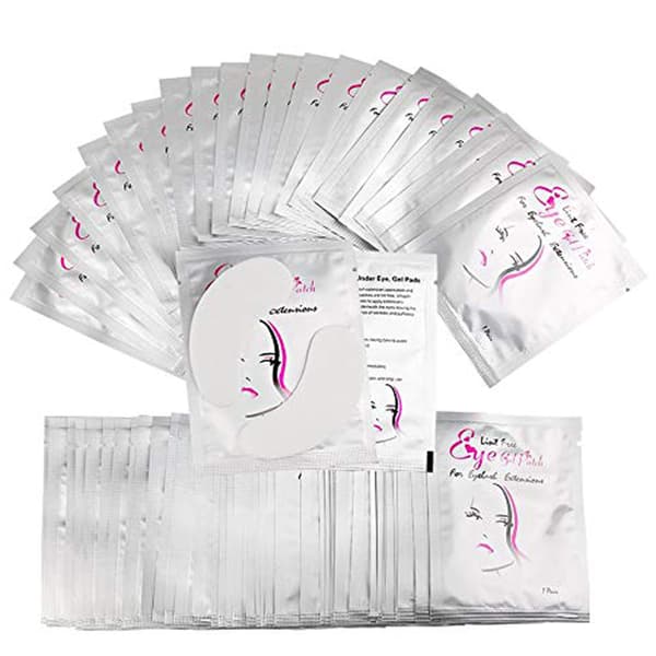 100-PACK Eyepads/Eyepatches till Ögonfransförlängning