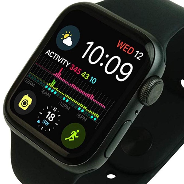 Mjukt Sk�rmskydd PET Apple Watch Series 5/4 40/44mm Transparent/Genomskinlig 44mm