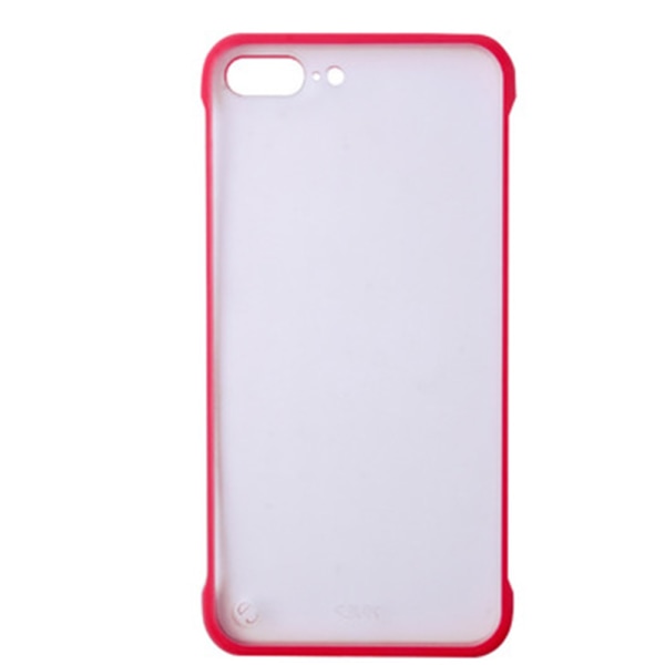 iPhone 8 Plus - Skyddande Stilrent Skal Röd