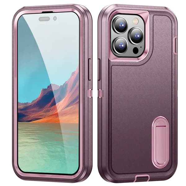 Stiligt och Säkert Skyddsskal för iPhone 15 Pro max Grön