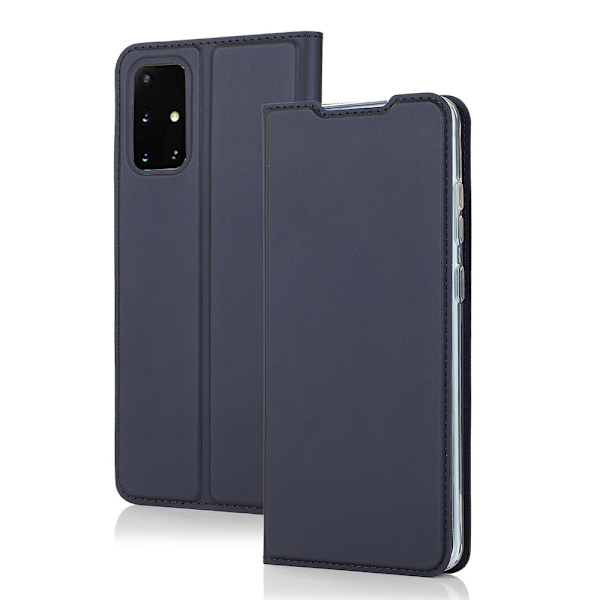 Samsung Galaxy A71 - Gennemtænkt stilfuldt pung etui Guld