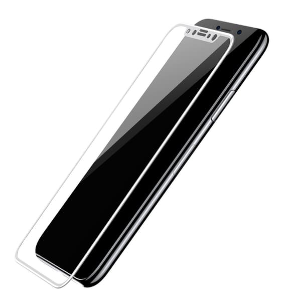 HuTech Originalskydd för iPhone X (2-PACK) Vit