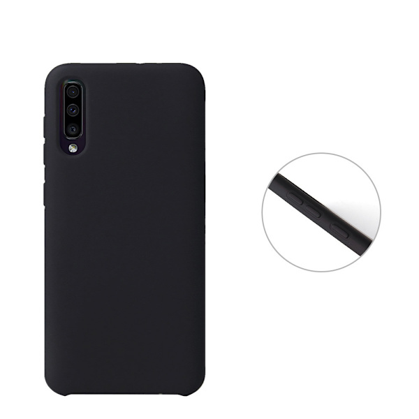 Elegant Silikonskal - Samsung Galaxy A50 Mörkblå