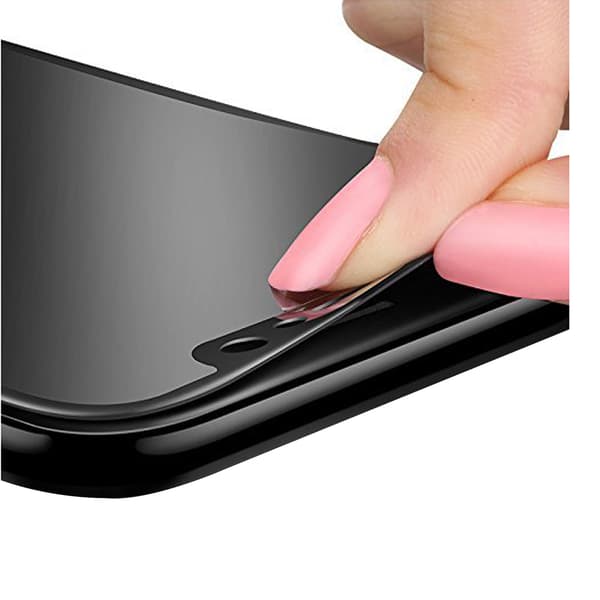 3-PACK! MyGuard Skärmskydd av Carbonmodell för iPhone X Vit