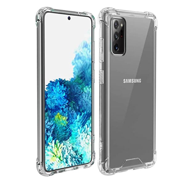 Samsung Galaxy Note 20 Ultra - Iskunkestävä tyylikäs kansi Blå/Rosa