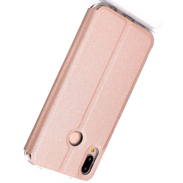 Professionellt Fodral Svarsfunktion F�nster - Huawei P30 Lite Rosa