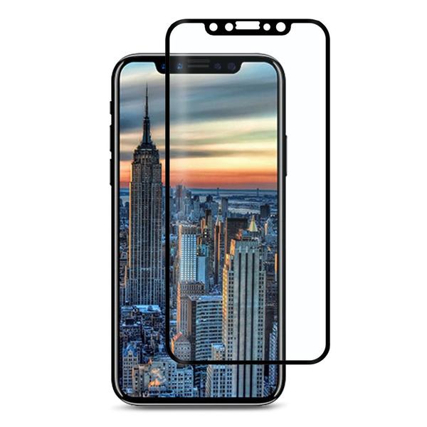 3-PACK HeliGuard Skärmskydd för iPhone X (Skärmskydd Full-cover) Svart