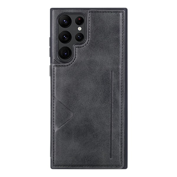 Samsung Galaxy S23 Ultra - Stilrent Hanman Skal med Kortfack Roséguld