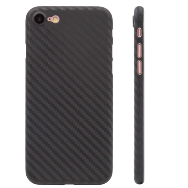 iPhone 8 - Kraftig Carbon Shell Svart