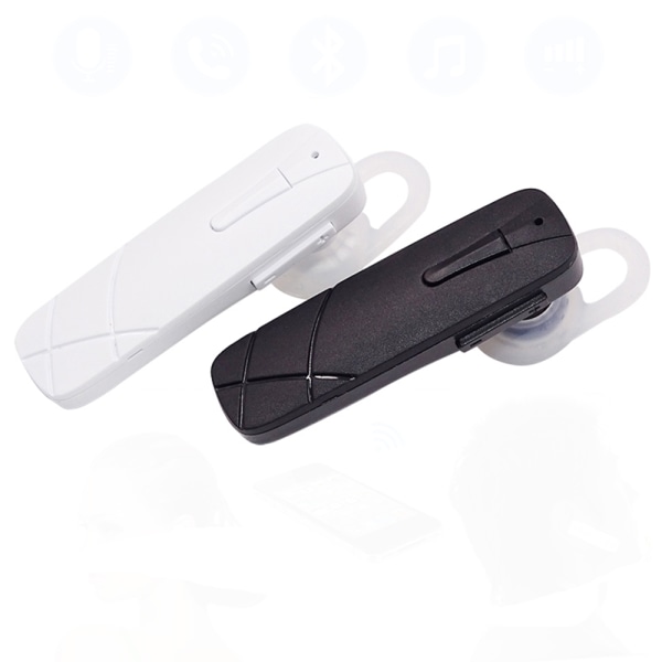 Praktiskt Bluetooth Handsfree Headset (Mini) Svart