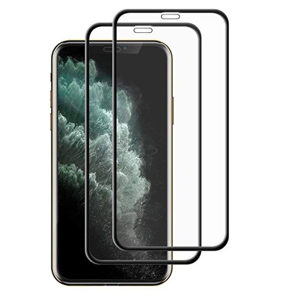 iPhone 11/ XR Skärmskydd 2.5D Ram 9H HD-Clear Screen-Fit Black