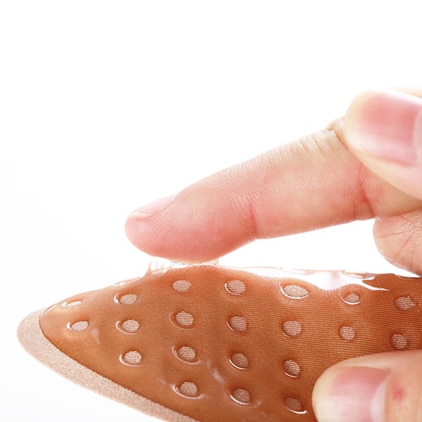 Bekväma Hållbara Självhäftande Axel Pads Beige