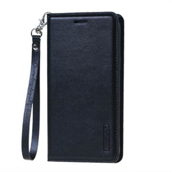 Elegant veske med lommebok fra Hanman - iPhone XR Marinblå