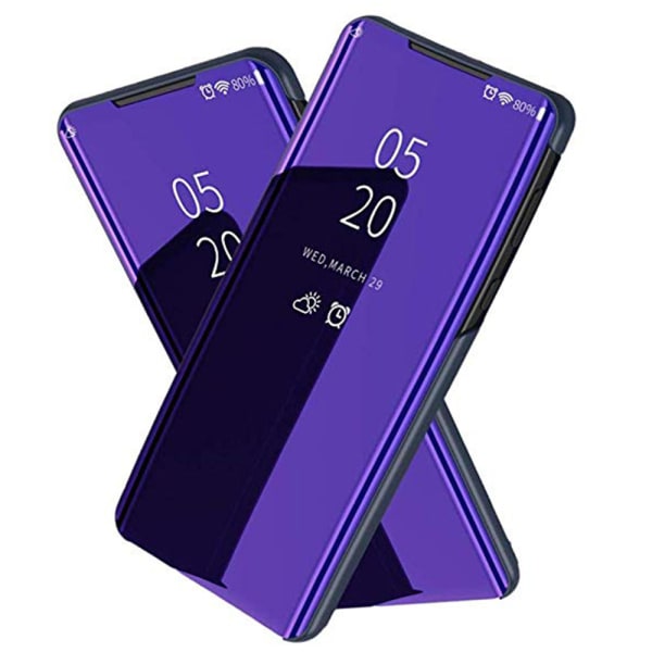 Samsung Galaxy Note 10 - Praktiskt Smart Fodral (Leman) Himmelsblå