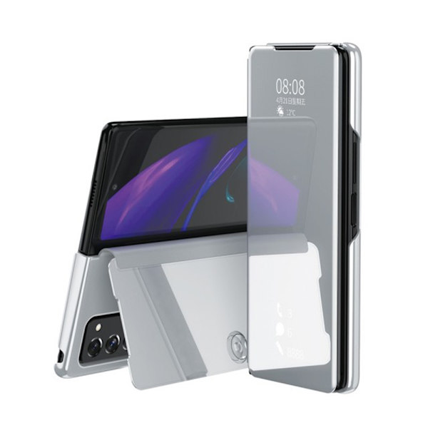 Samsung Galaxy Z Fold 2 - Stilrent LEMAN Fodral Silver