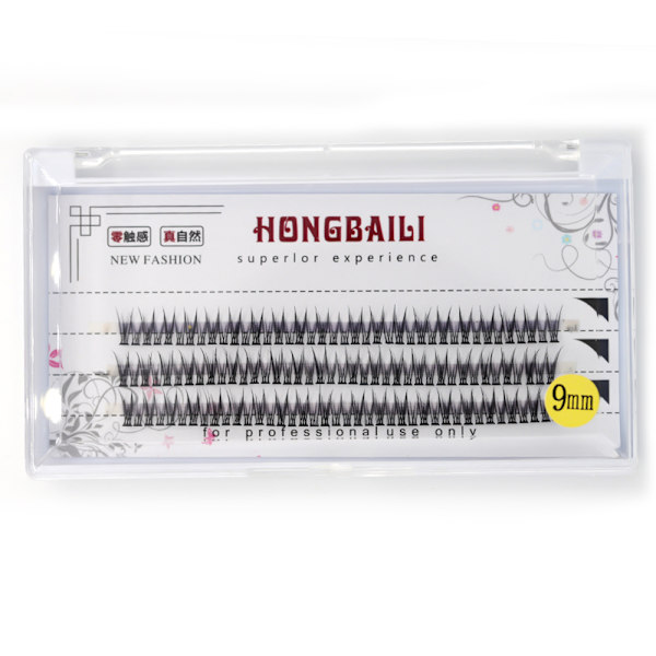 Eleganta Enstaka Lösögonfransar Syntetiskt Hår 0.07 8mm
