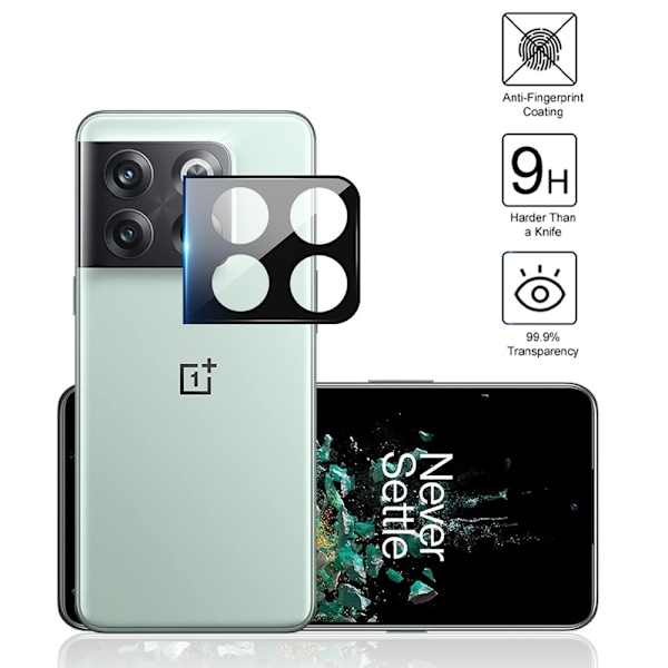 Oneplus 10T 2.5D Premium Kameralinsskydd Transparent