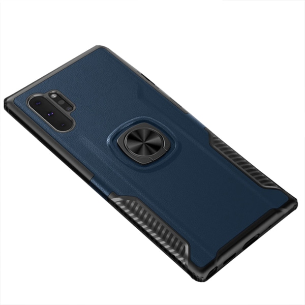 Skal med Ringh�llare - Samsung Galaxy Note10 Plus Svart
