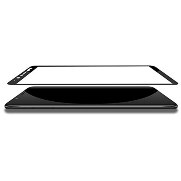 P Smart 2018 | 2.5D | Skärmskydd | Ram | HD-Clear | Screen-Fit Svart