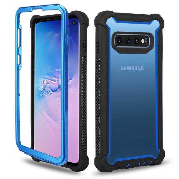 Samsung Galaxy S10 - Gediget Skyddsfodral (Army) Grön